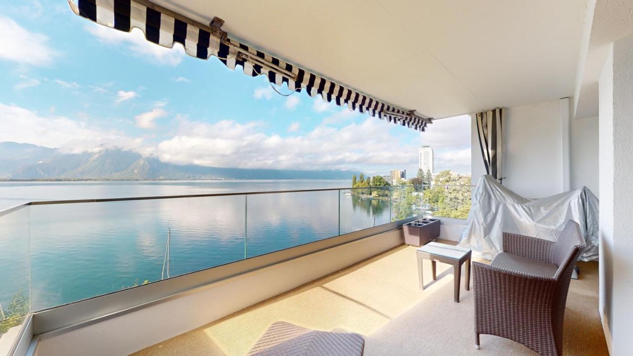 Lakefront Apartment With Exceptional View Territet Экстерьер фото